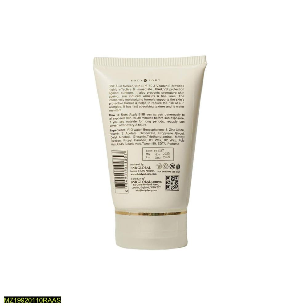 BNB Sunscreen SPF 60