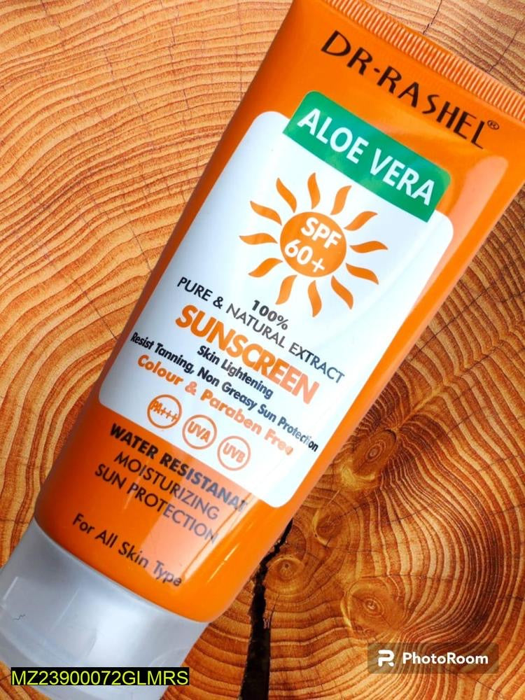 Moisturising Aloe vera sun screen