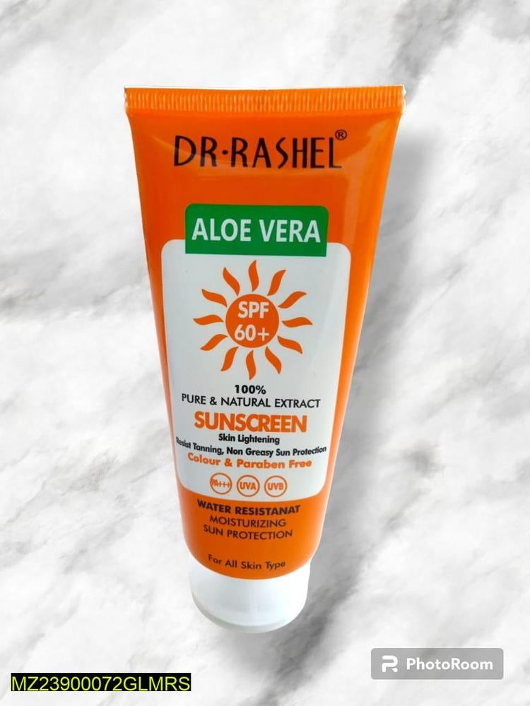 Moisturising Aloe vera sun screen