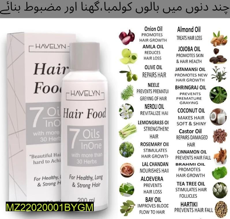 7 in 1 Hair Food Oil